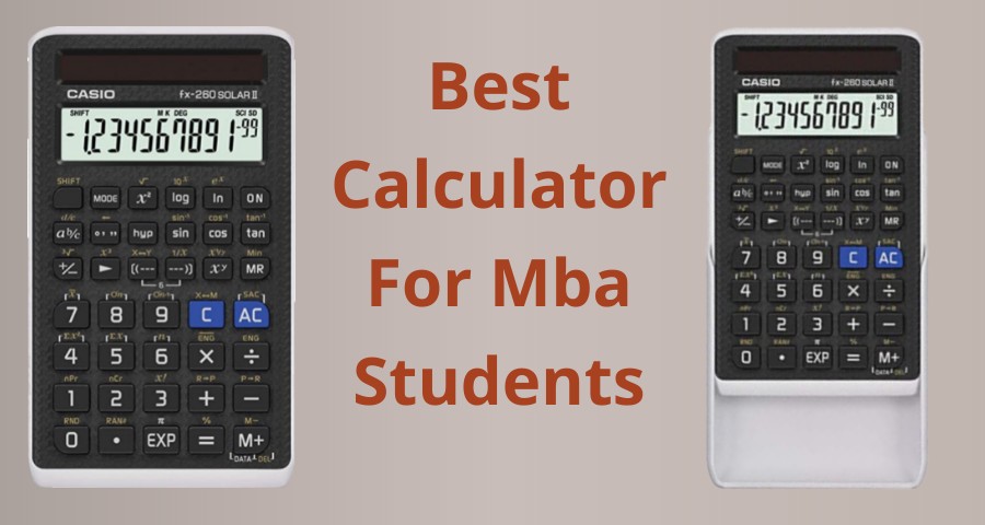 Best Calculator For Mba Students